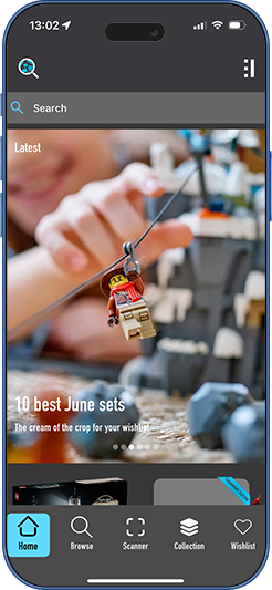 BrickSearch Home Screen